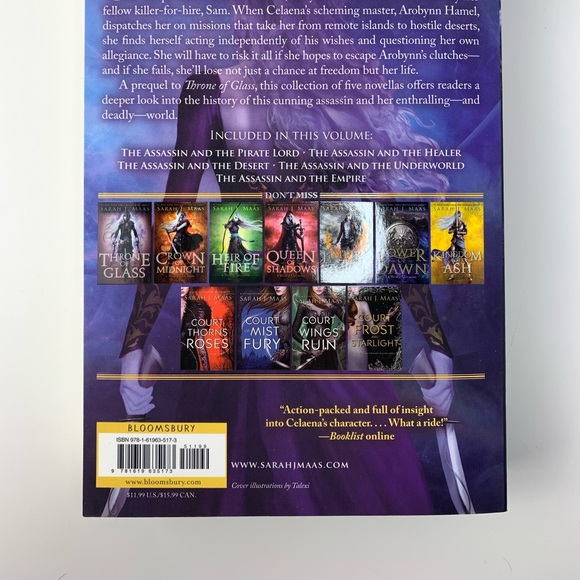 Throne of Glass The Assassin’s Blade by Sarah J. Maas - Picture 10 of 11